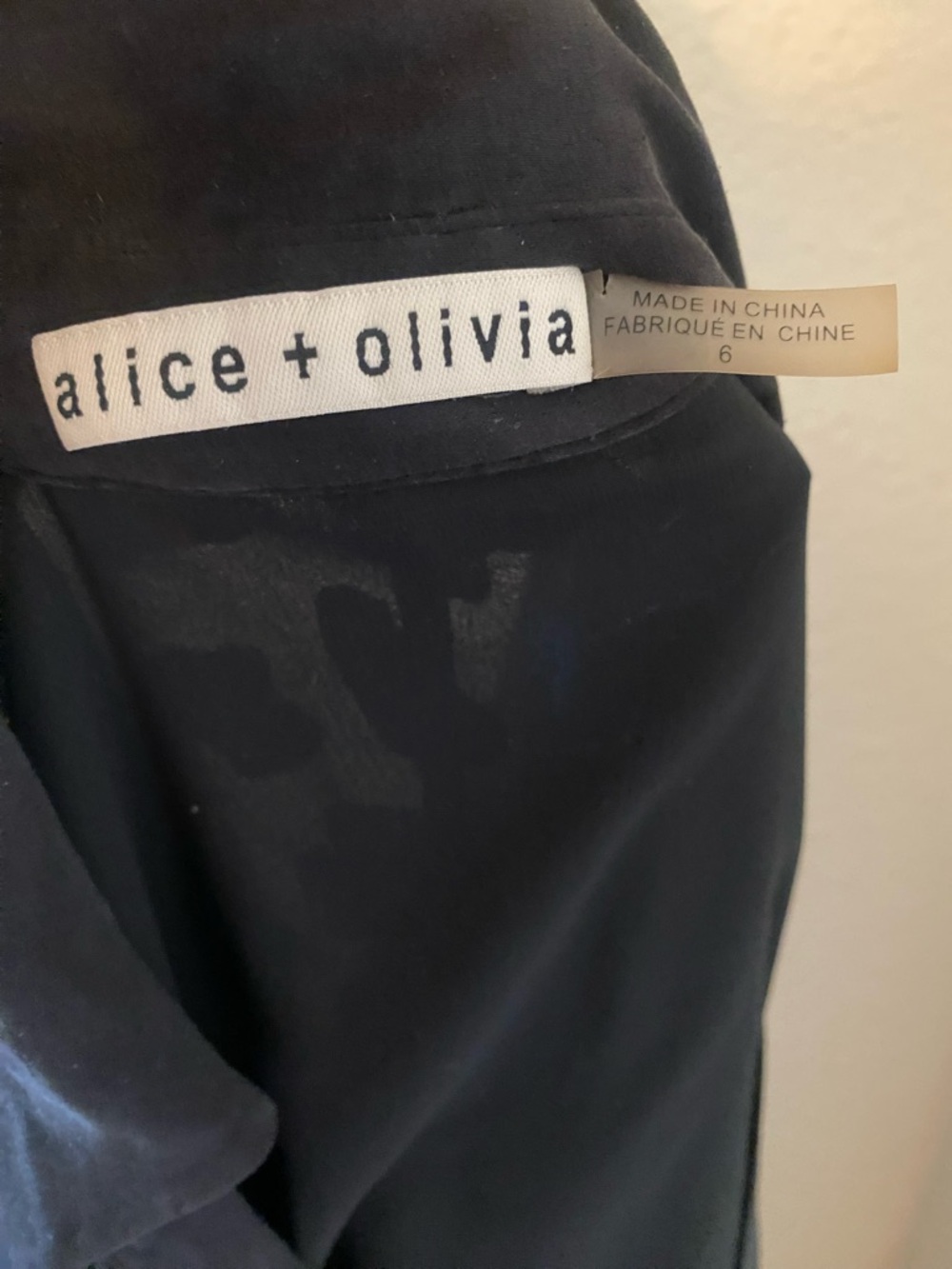 Alice + Olivia Black & Multi-Colored Mini Dress - Picture 4 of 7